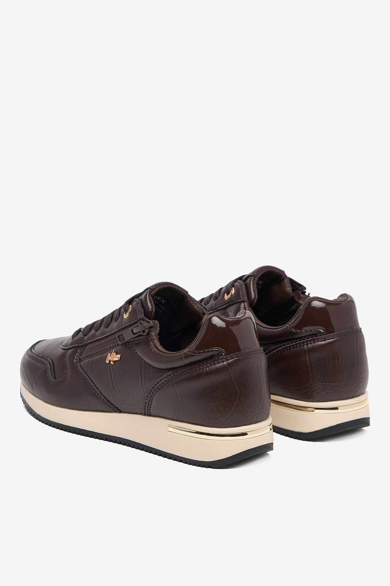 Sneakersy Hnědá