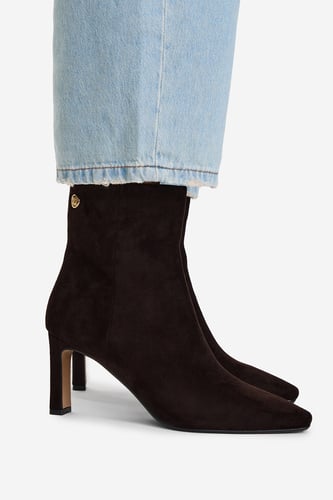 Kotníková obuv NINE WEST EO-LB756192-1 Hnědá