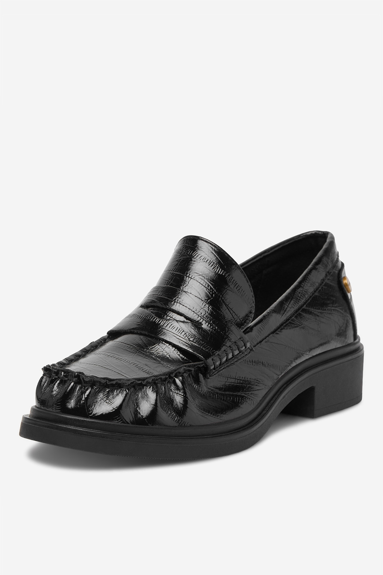 Loafersy Černá