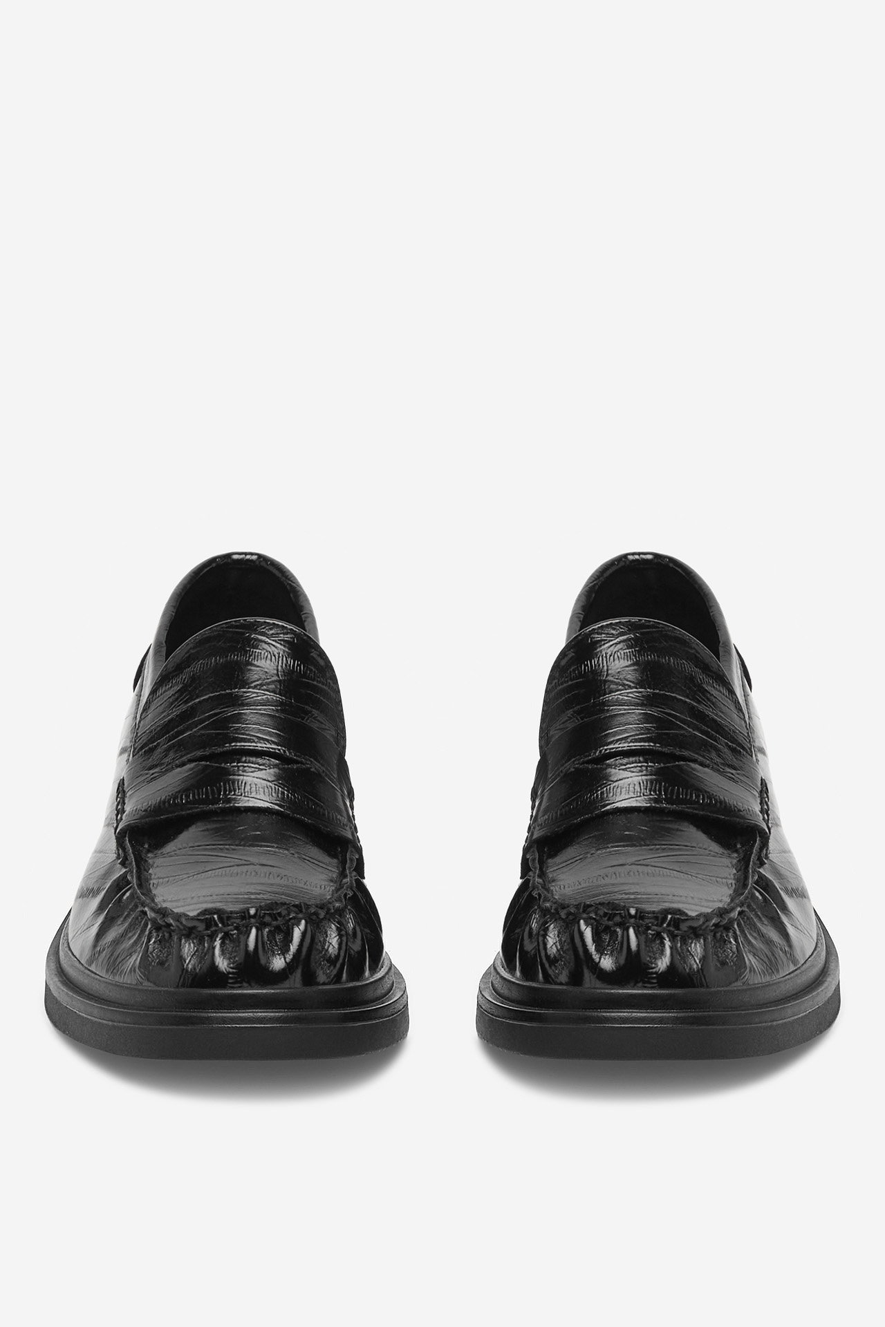 Loafersy Černá