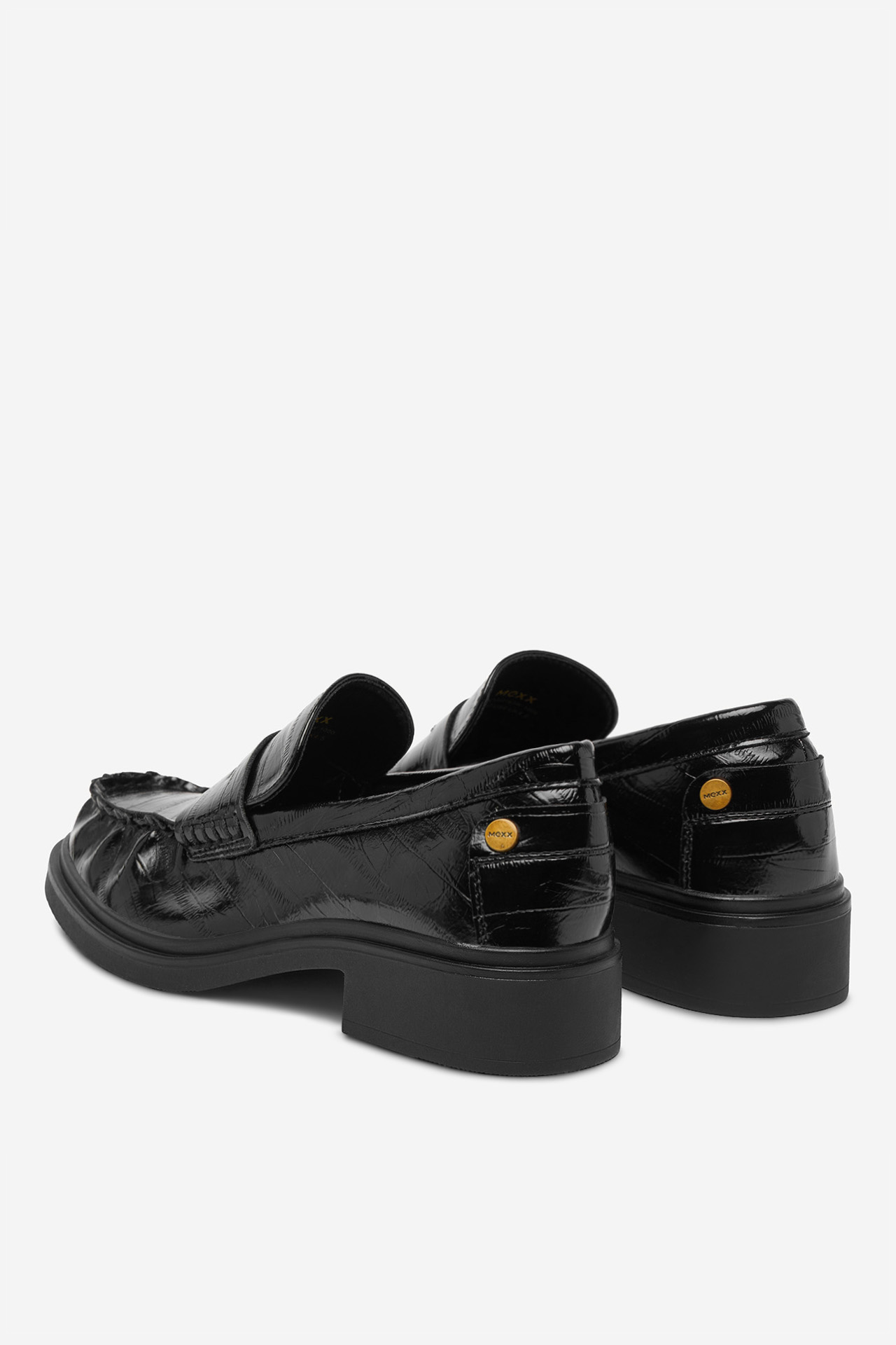 Loafersy Černá