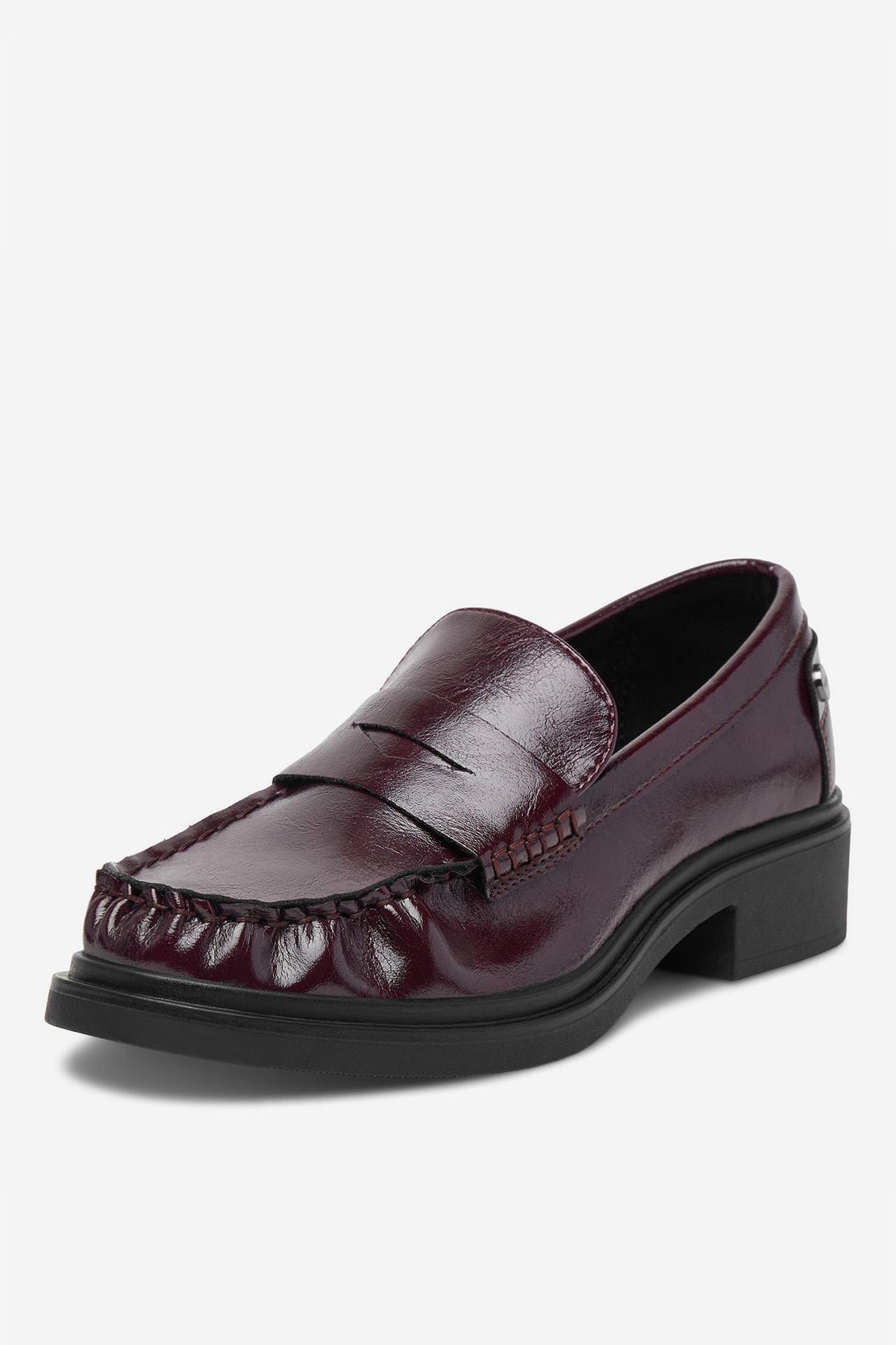 Loafersy Vínový