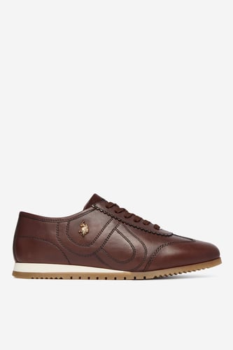 Сникърси U.S. POLO ASSN. EO-VERIS001W/GL1 Кафяв
