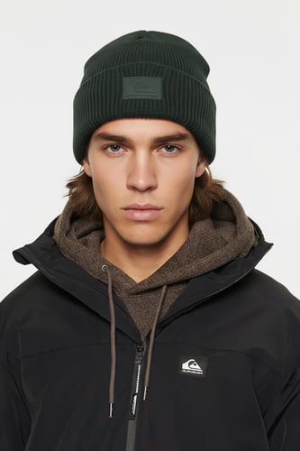 Moška kapa QUIKSILVER CWBEOB-QS-M3-001-AW26 Temno zelena