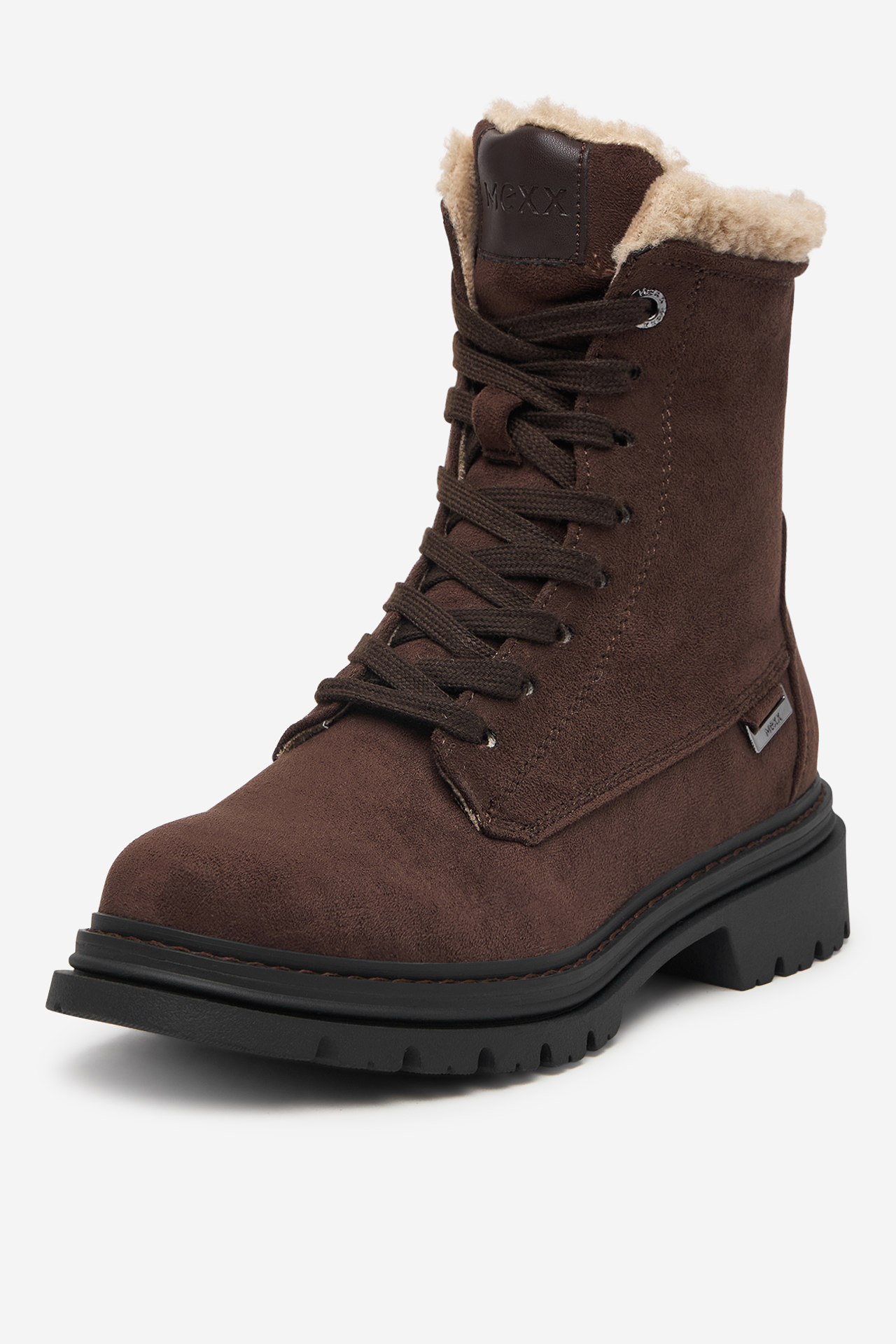 Kotníková obuv Hnědá