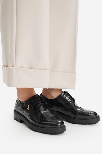 Polobotka U.S. POLO ASSN. EO-ANYA001W/GL1 Černá