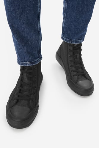 Plátěná obuv GUESS JEANS CEO-EILER-01 Černá