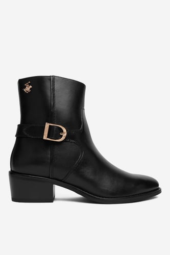 Bokacsizma Beverly Hills Polo Club EO-WI44-GLAM-01 Fekete