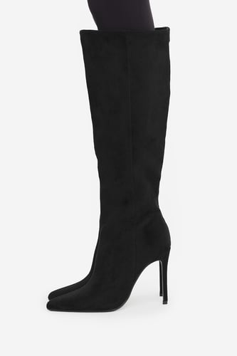 Kozačky NINE WEST EO-C6008-1 Černá