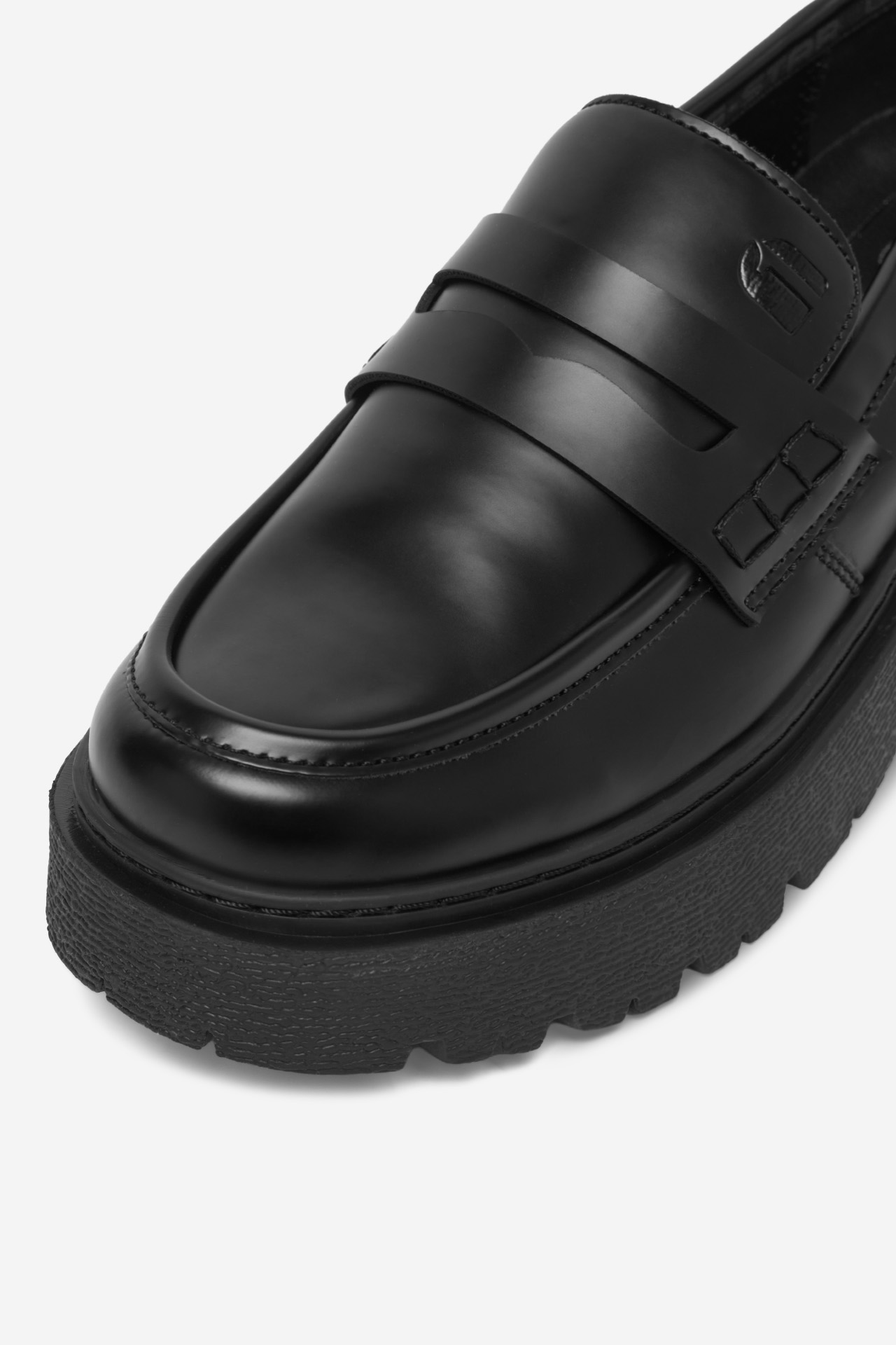 Loafersy Černá