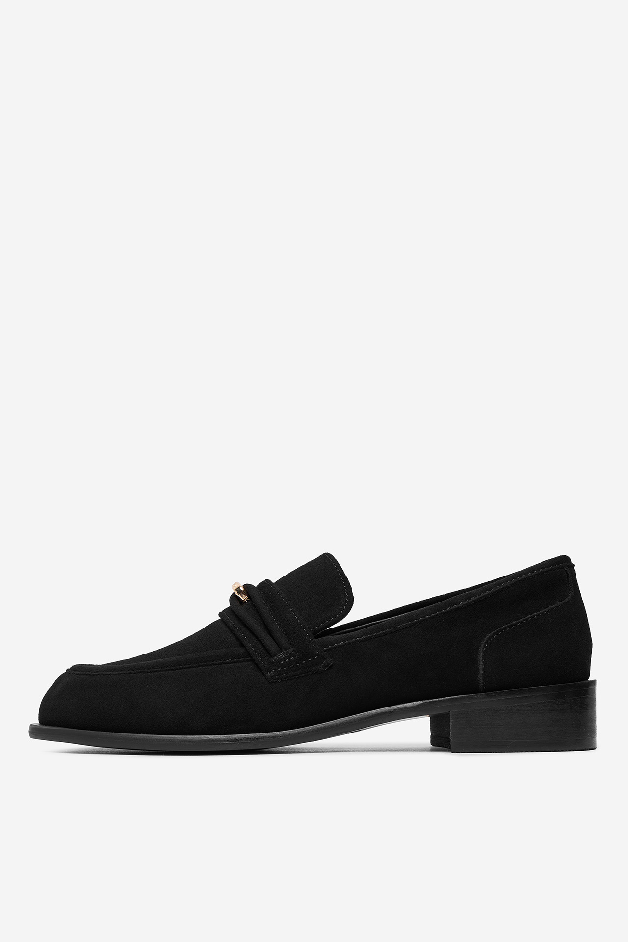 Loafersy Černá