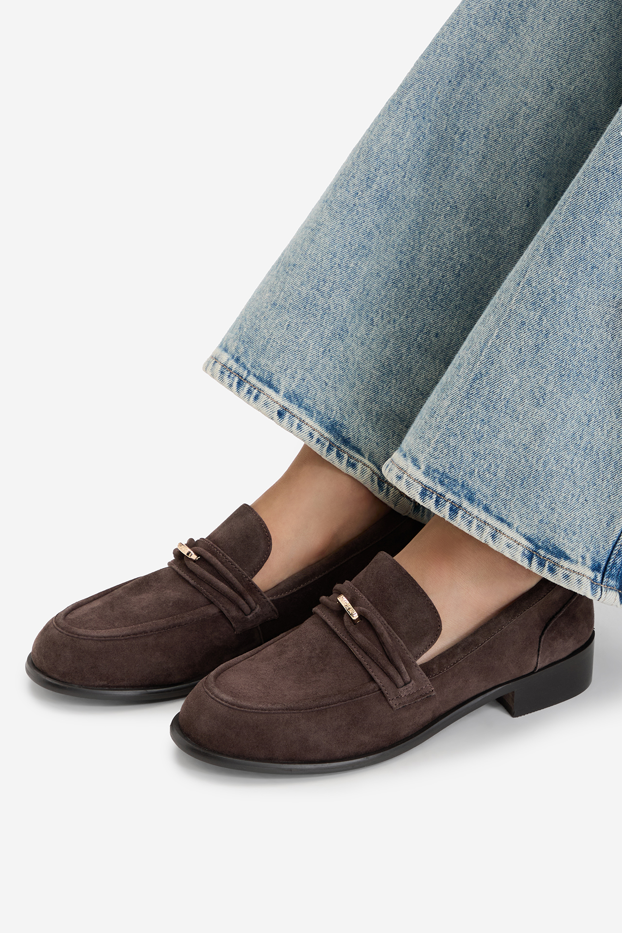 Loafersy Černá