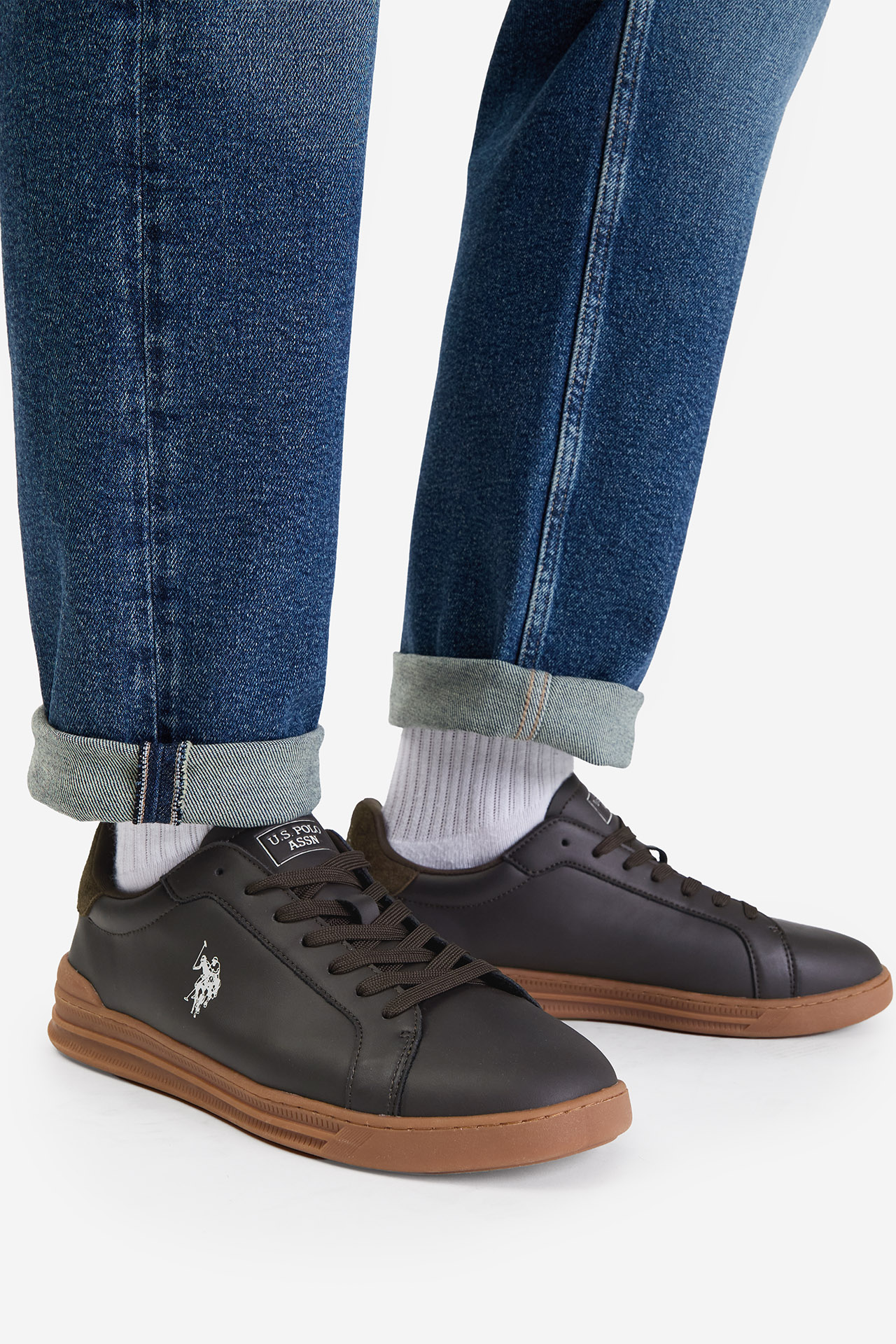 Sneakersy Tmavě hnědá