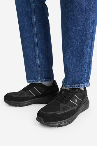 Nizki čevlji U.S. POLO ASSN. EO-PAOLO001M/GYT1 Črna