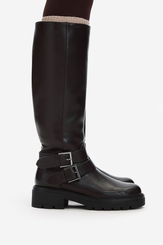 Kozačky Jenny CEO-WS8503-05 Tmavě hnědá