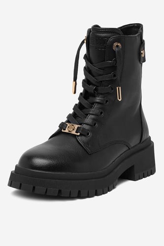 Šněrovací vyšší obuv NINE WEST CEO-HY25751-7 Černá