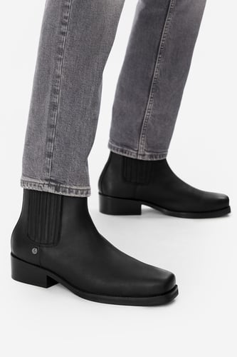 Ghete GUESS JEANS EO-KEANU-02 MI24 Negru