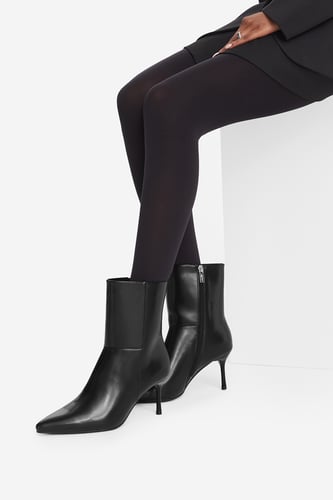 Bokacsizma Jenny CEO-CC2584 Fekete