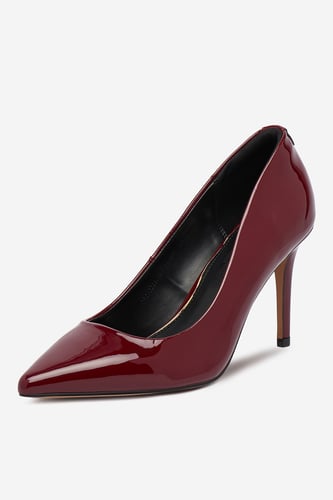 Čevlji s peto NINE WEST CEO-CD23029-1 Bordo rdeča