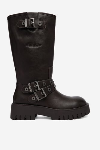 Škornji GUESS JEANS CEO-HY35005-1 Čokoladno rjava