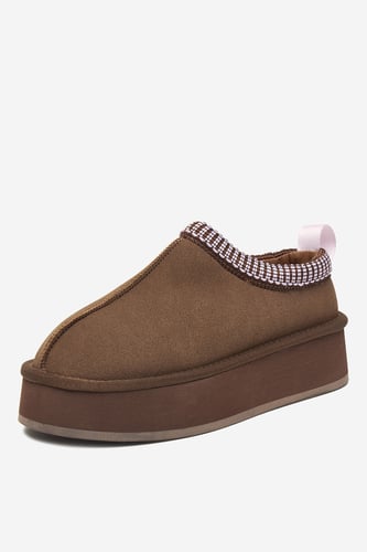 Kapcie JENNY CEO-SF2178-02 Brązowy
