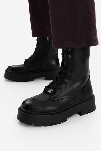 Csizma NINE WEST CEO-RAIDA-01 Fekete