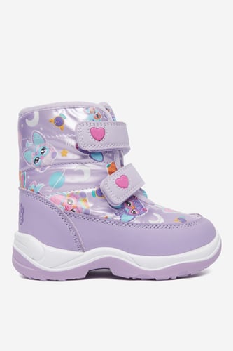 Kozačky FURBY CEO-CP66-AW26-243FUR Světle fialová