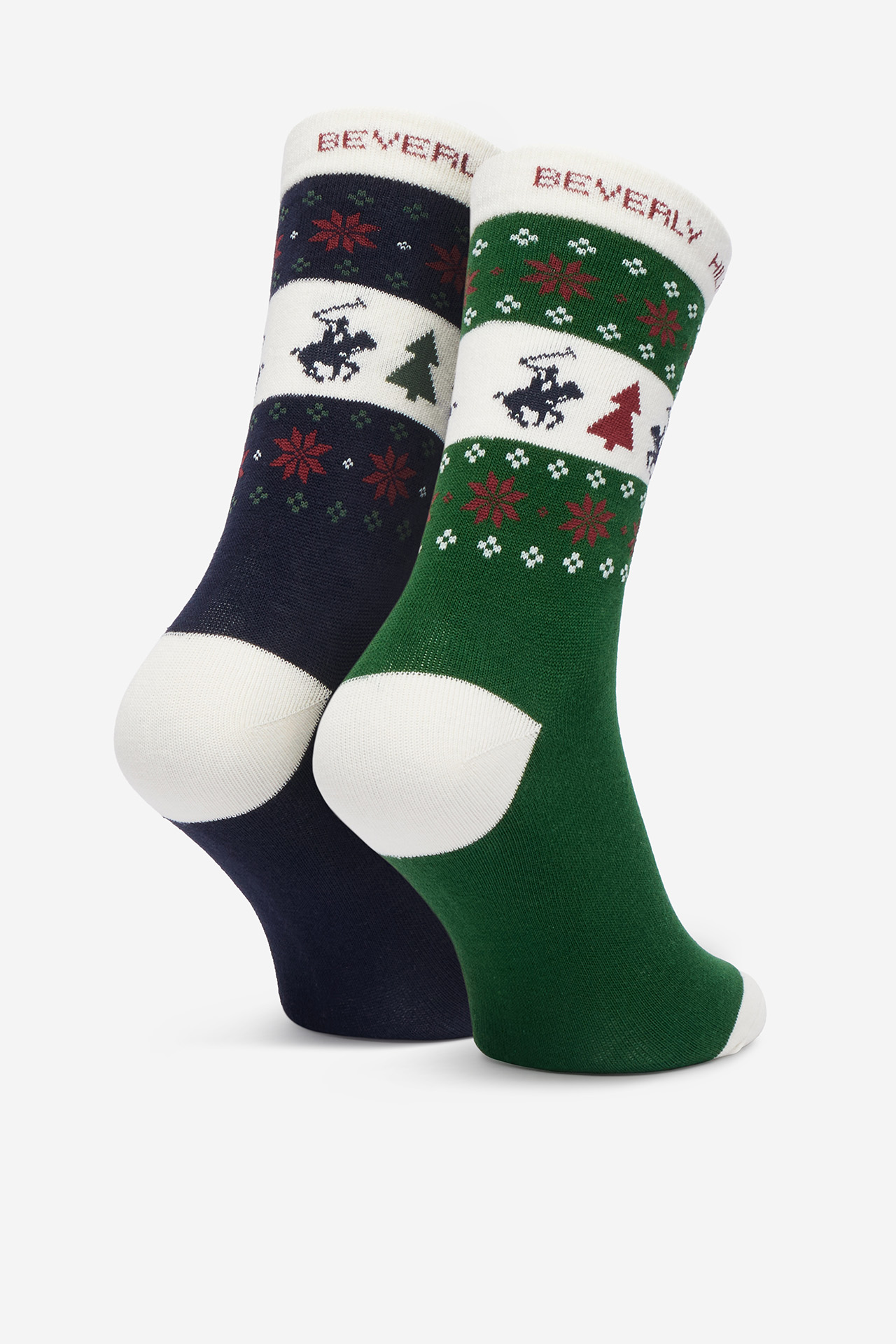 Skarpetki Beverly Hills Polo Club CEO_WB_BR_BHPC_006_W_AW26 (2 PACK) Wielobarwny