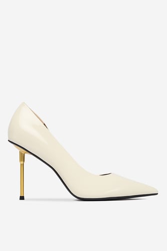 Pantofi cu toc EVA MINGE EO-ZIA-24178-21 Crem