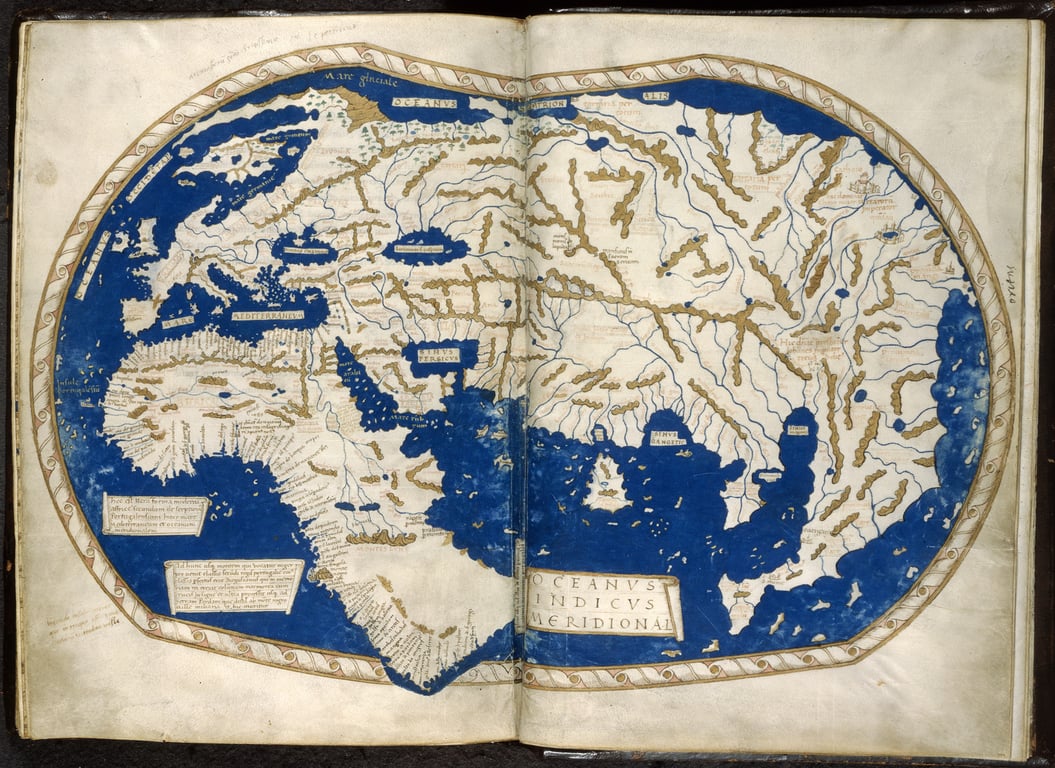 Henricus Metellus 1490 world map