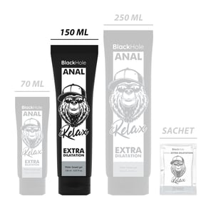Black Hole - Gel Base Agua Dilatación Anal 150 ML