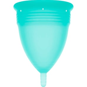 Copa Menstrual Fda Silicona Aquamarina - Talla S