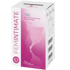 Copa Menstrual de Silicona Eve New Talla S Cómoda, Reutilizable y Segura