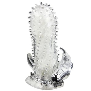Brave Man Extension Pene Vibrador Rabbit