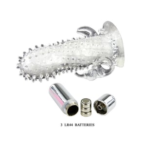 Brave Man Extension Pene Vibrador Rabbit