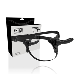 Harness - Silicona Negro Realistic 16 CM