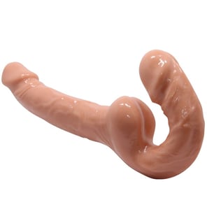 Ultra Passionate Dildo With Harness Without Support