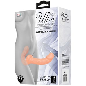 Ultra Passionate Dildo With Harness Without Support
