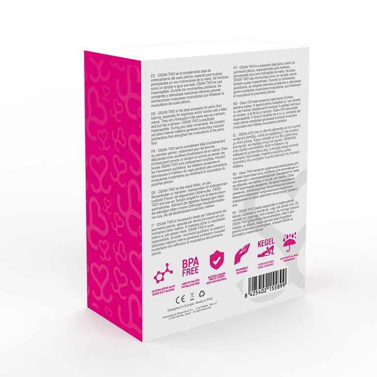 Osian Two Premium Silicone Pink