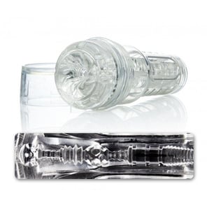 Masturbador Masculino Go Torque Ice Transparente de Alta Potencia
