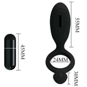 Ethel Vibrating Ring With Stimulator