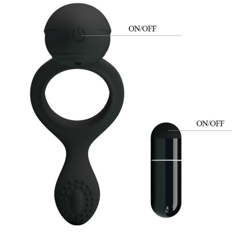 Ethel Vibrating Ring With Stimulator