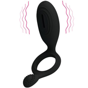 Ethel Vibrating Ring With Stimulator