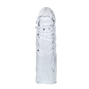 Lilac Cover For The Penis In Adaptable Silicone 13 CM