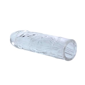 Lilac Cover For The Penis In Adaptable Silicone 13 CM