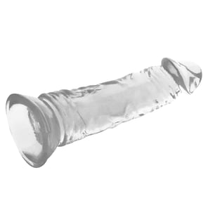 Clear Dildo Transparente 19 CM -o- 4 CM