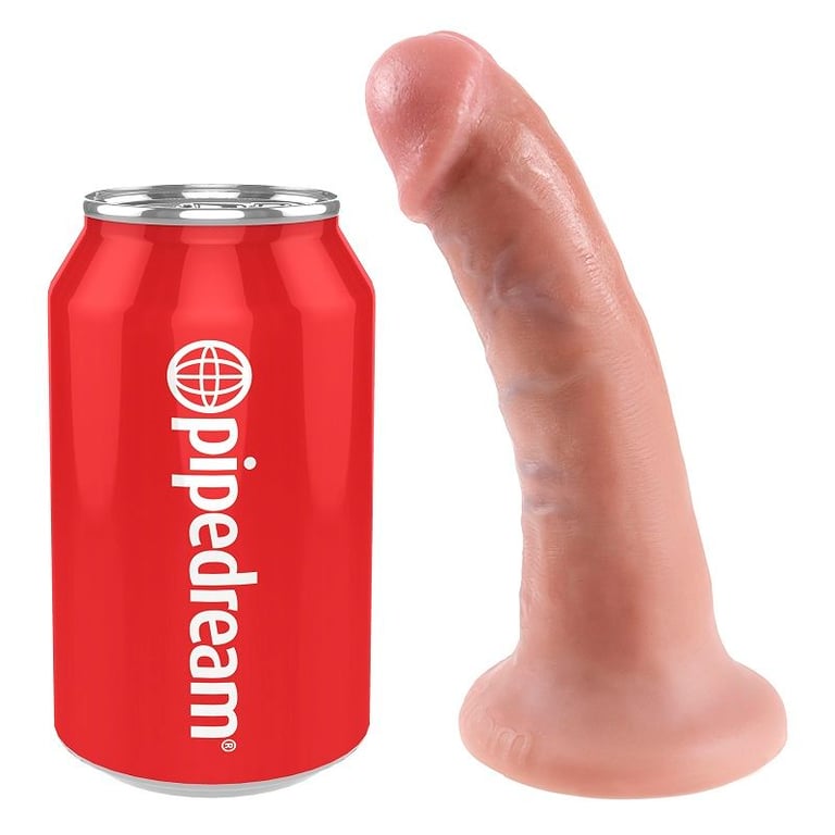 King Cock - 6 Dildo Flesh 15.2 CM