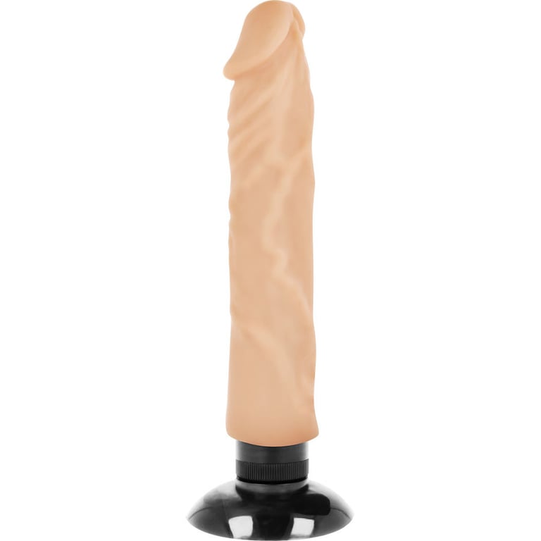 Vibrador Realístico 2-1 Natural 20 CM -o- 4 CM