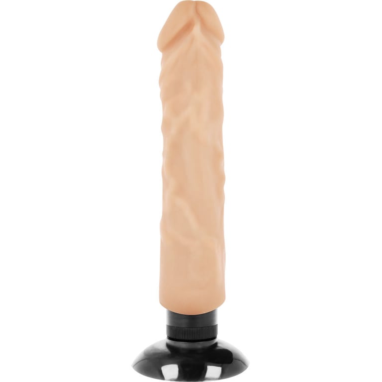 Vibrador Realístico 2-1 Natural 20 CM -o- 4 CM