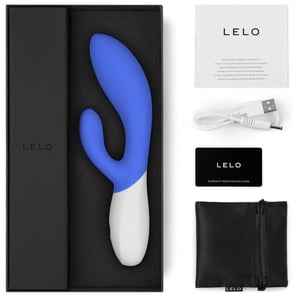 Ina Wave 2 Vbrador Lujo Movimiento Especial Azul